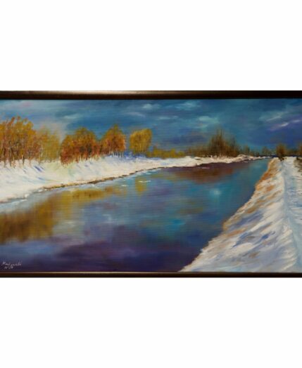 Wspomnienie - Obraz Olejny 80x40cm.