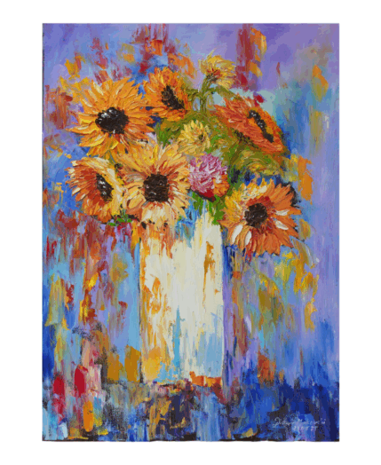 Dawno temu… - Obraz Olejny 70x50cm.