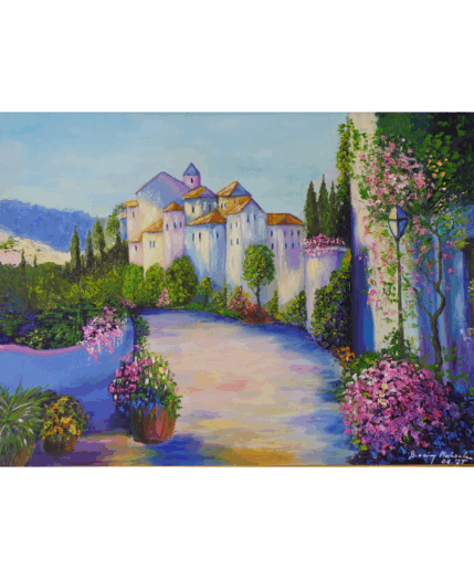 Bella Toscana - Obraz Olejny 70x50cm.